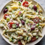 Tzatziki pastasalade