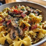 Viral Comfortfood: Gebakken Boursin-Pasta met Champignons en Bacon – Ontzettend smeuïg!