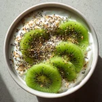 Griekse yoghurt met kiwi en chiazaad