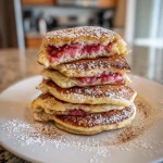 Rabarberpannenkoekjes met kaneel