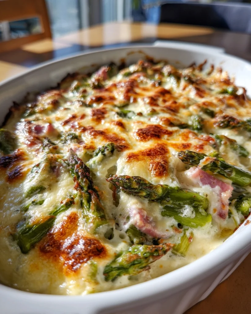 Aspergeschotel Met Ham En Kaas Zoals Oma Die Maakte