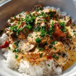 Deze Kip Stroganoff Met Rijst Wil Je Elke Week Op Tafel