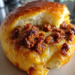 Kaasbroodje Met Gehakt Dat Heerlijk Krokant Uit De Oven Komt