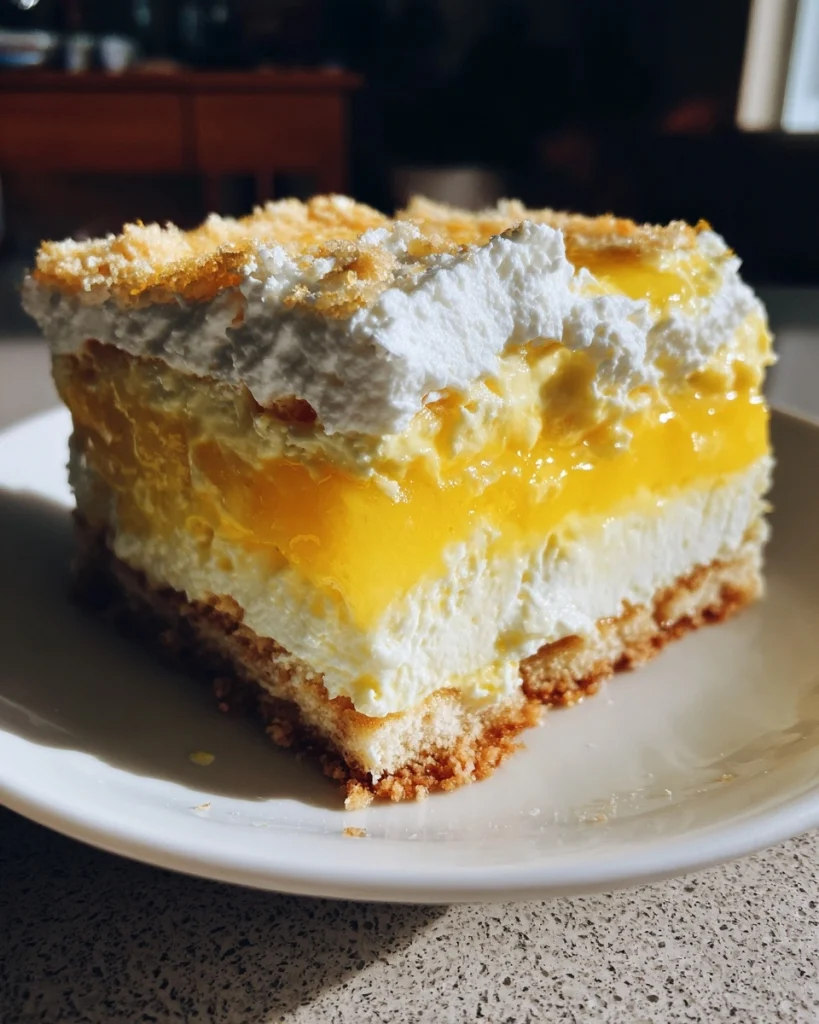No-Bake Lemon Mascarpone Squares Die Smelten Op Je Tong