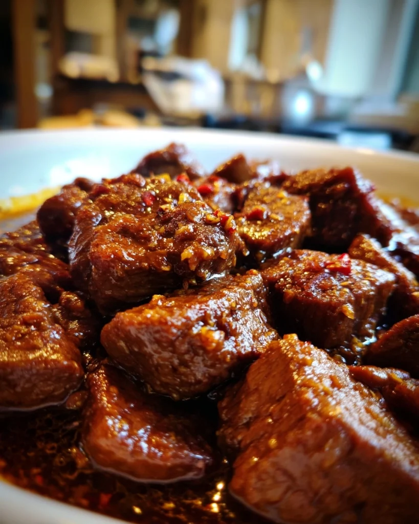 Slow Cooked Indonesisch Stoofvlees In Ketjapsaus Dat Uit Elkaar Valt