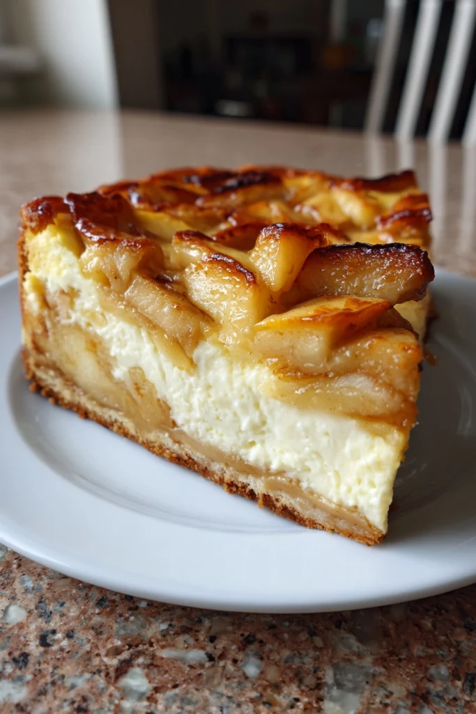 Appeltaart cheesecake