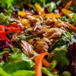 Camping salade met tonijn