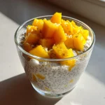 Chia pudding met mango