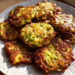 Courgette fritters