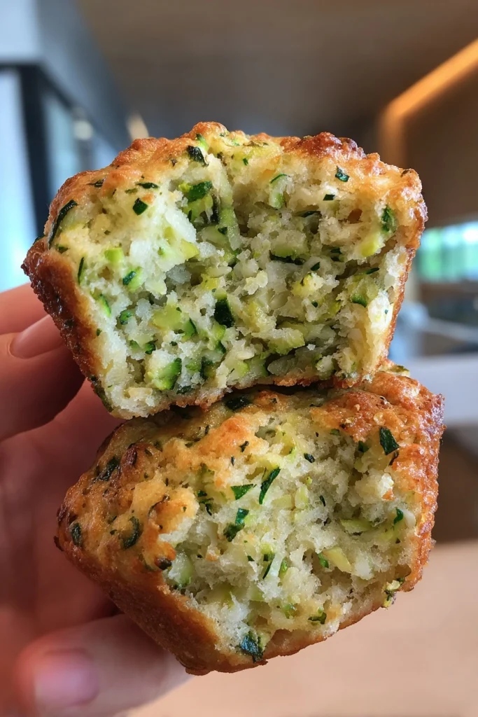 Courgette muffins hartig