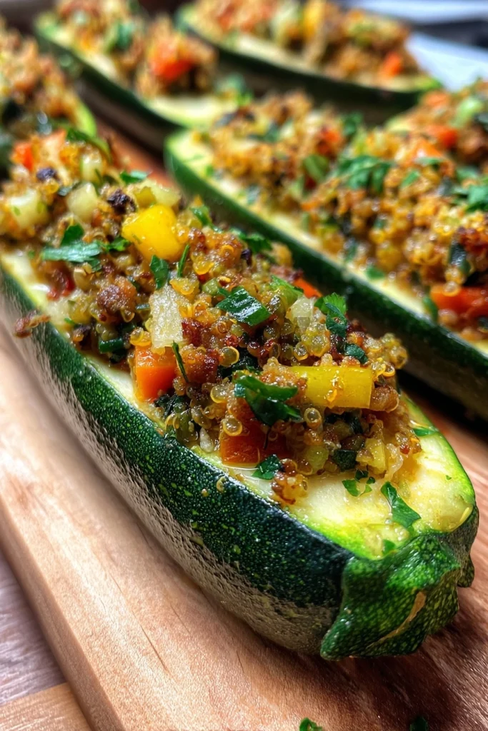 Gevulde courgette