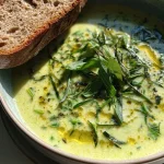 Gezonde courgettesoep