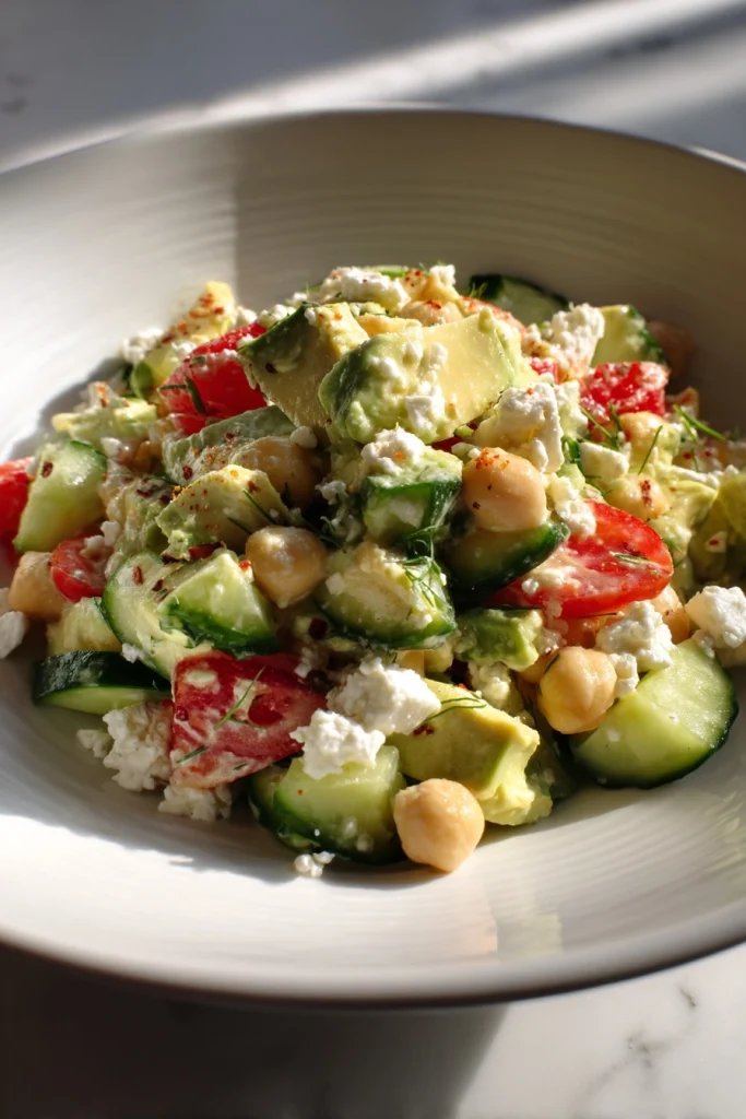 Mediterrane kikkererwtensalade