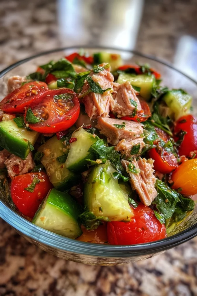 Mediterrane tonijnsalade