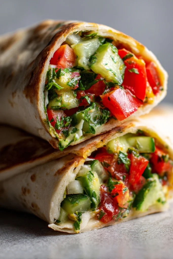 Mediterrane wraps