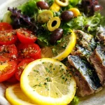 Sardine salade met citroen