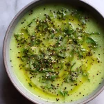 Soup recipe met courgette en munt