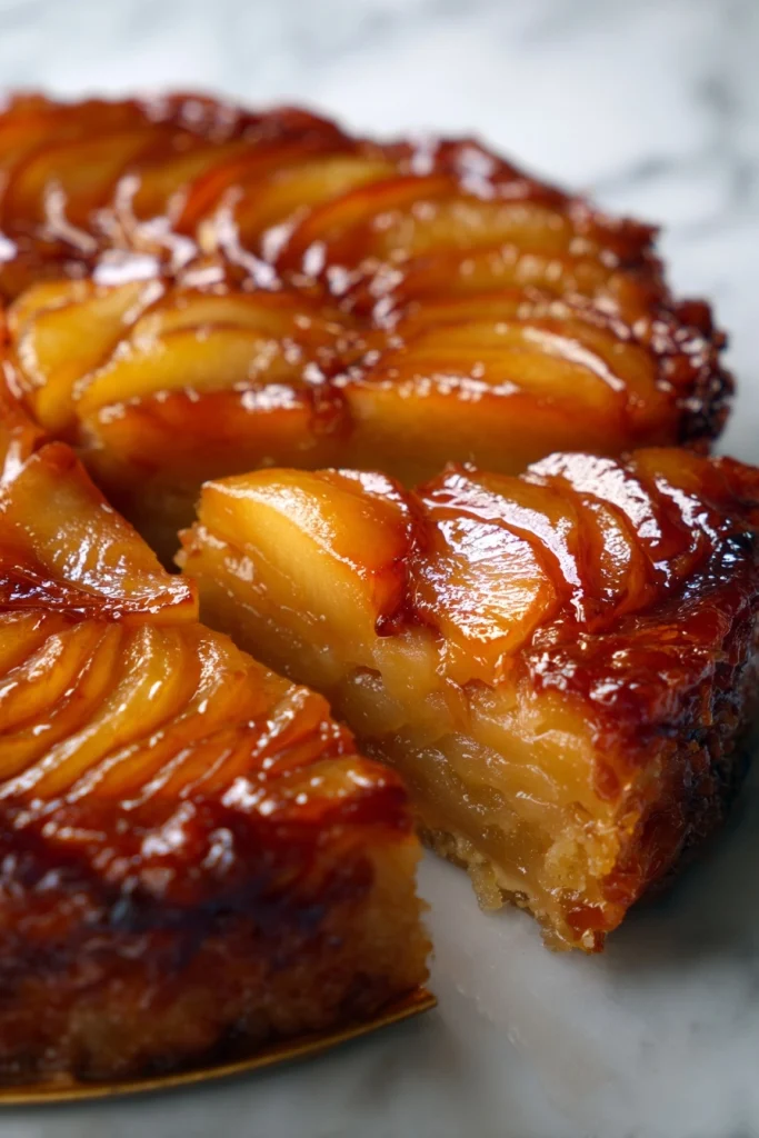 Tarte tatin met appel