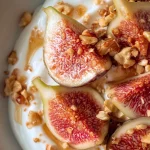 Vijgen yoghurt ontbijt