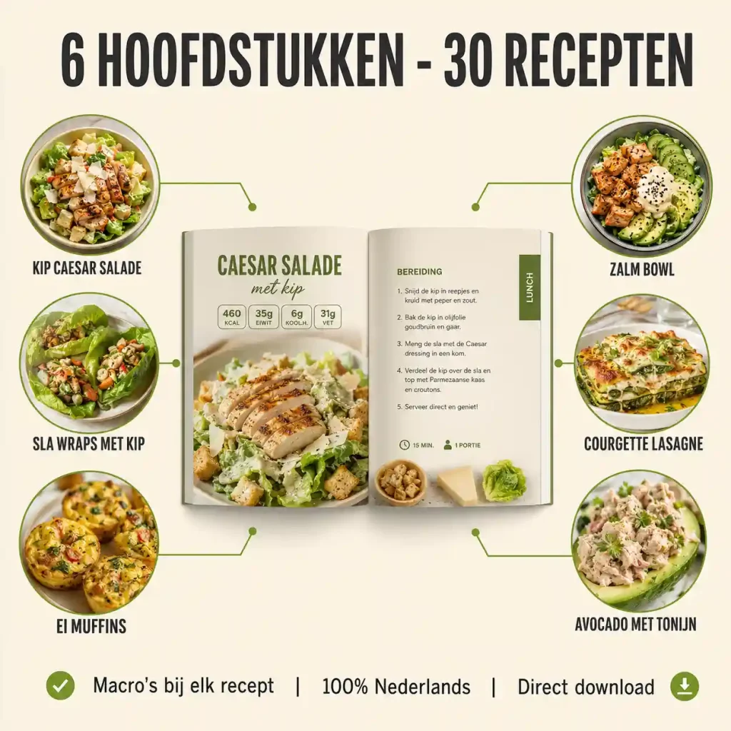 30 Koolhydraatarme Lunchrecepten