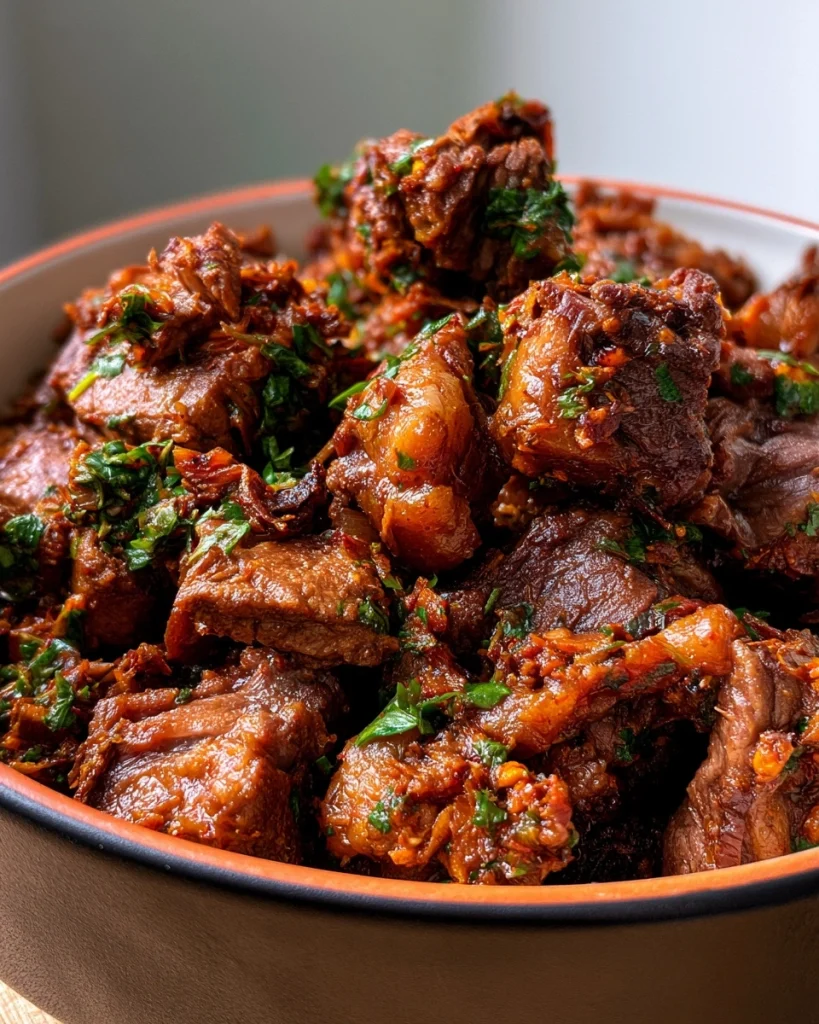 BALINESE RUNDERSTOOF UIT DE SLOWCOOKER