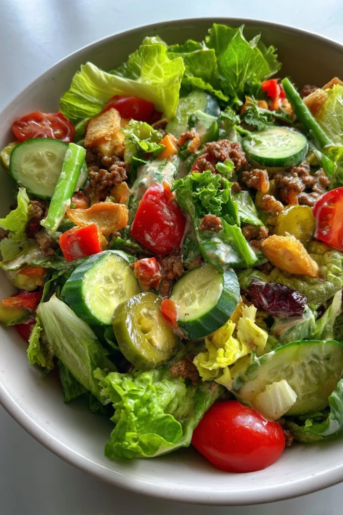 Big Mac Salade
