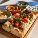Borrel Focaccia met Dipschaaltjes: Perfect voor Feestjes!