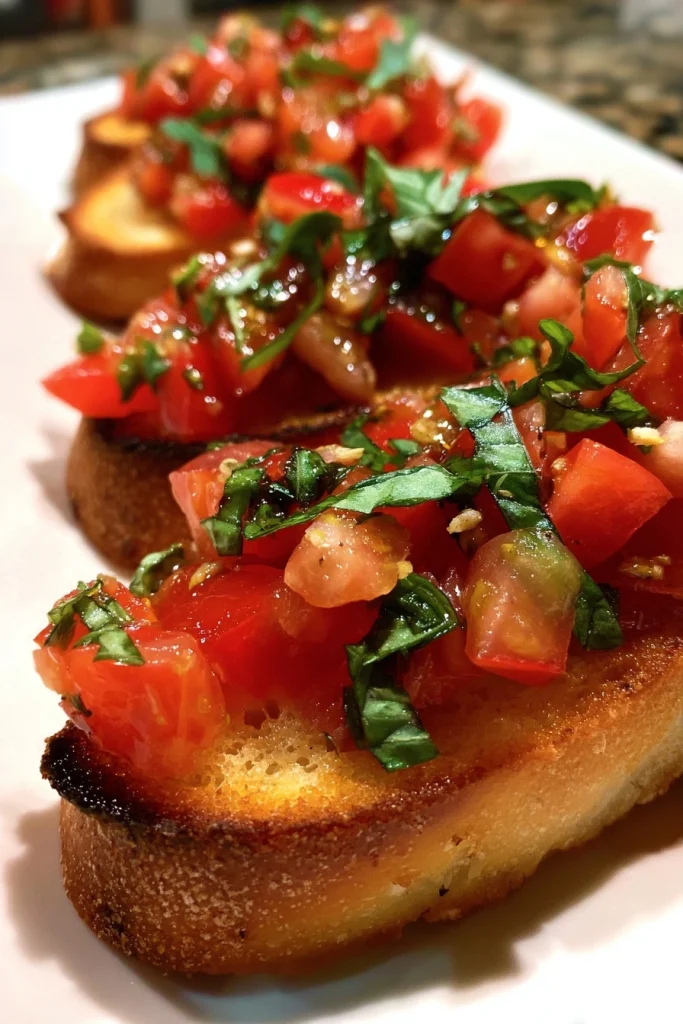 Bruschetta met Tomaat