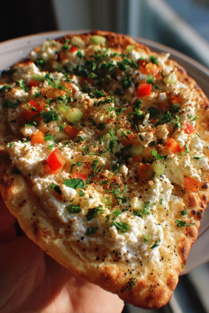 Cottage Cheese Flatbread