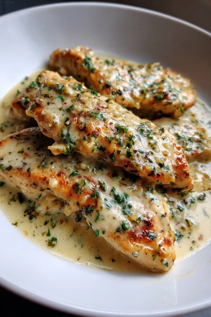 Knoflook Parmezaan Kip