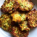 Krokante Courgette Fritters