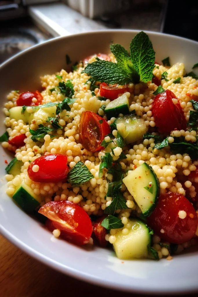 Mediterrane Couscous Salade