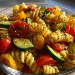 Mediterrane Pastasalade