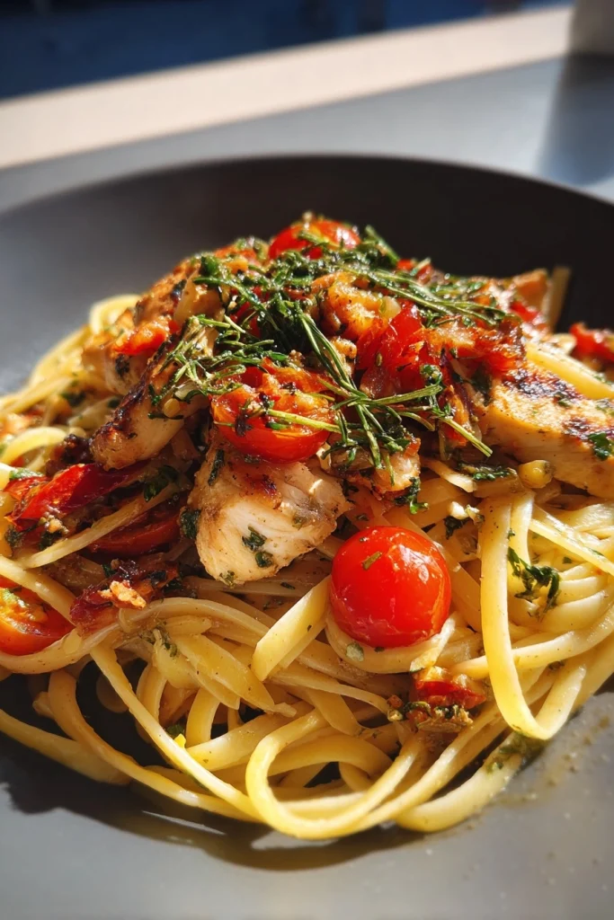 Proteïne Pasta met Kip