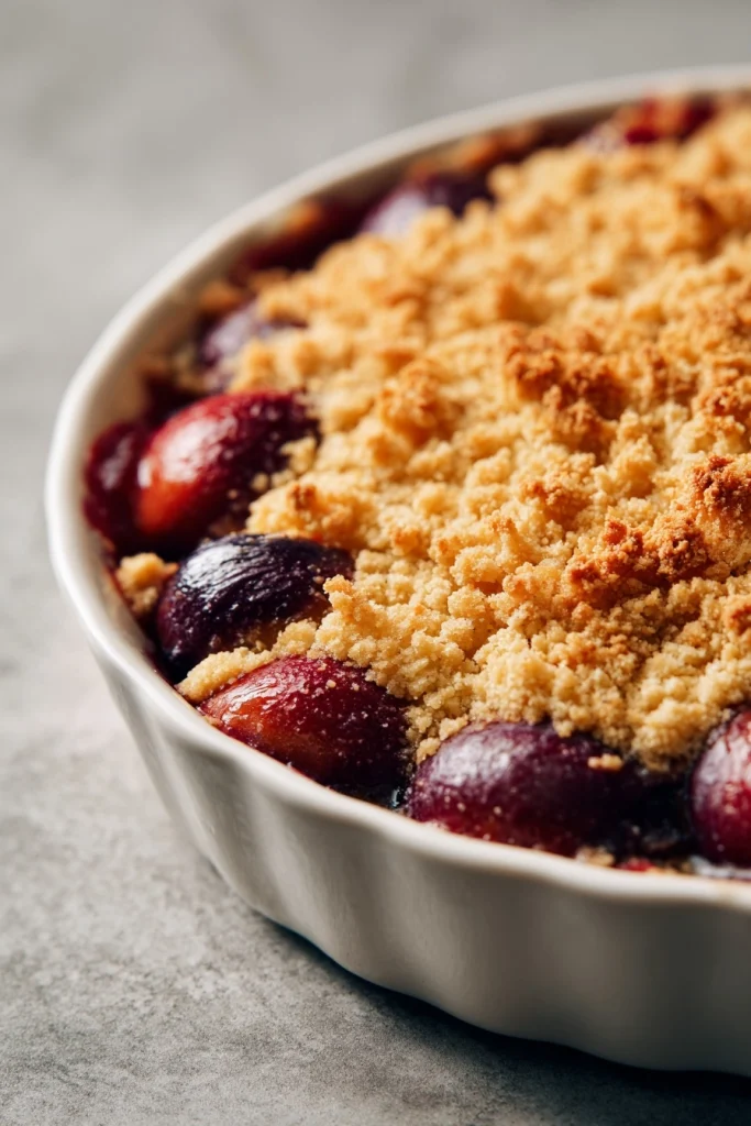 Pruimen Crumble