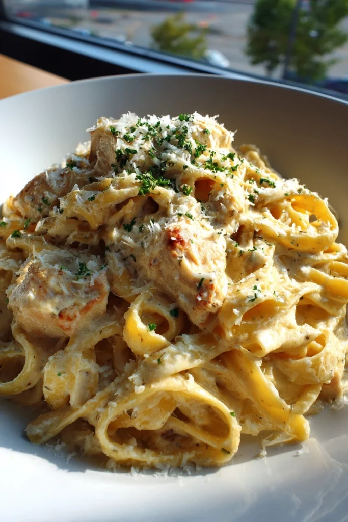Romige Chicken Alfredo