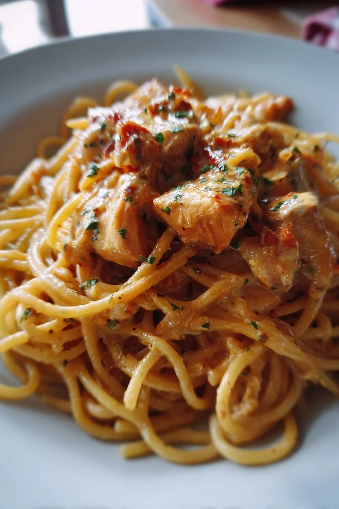 Romige Kip Pasta