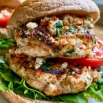 Slanke Kipburgers met Feta