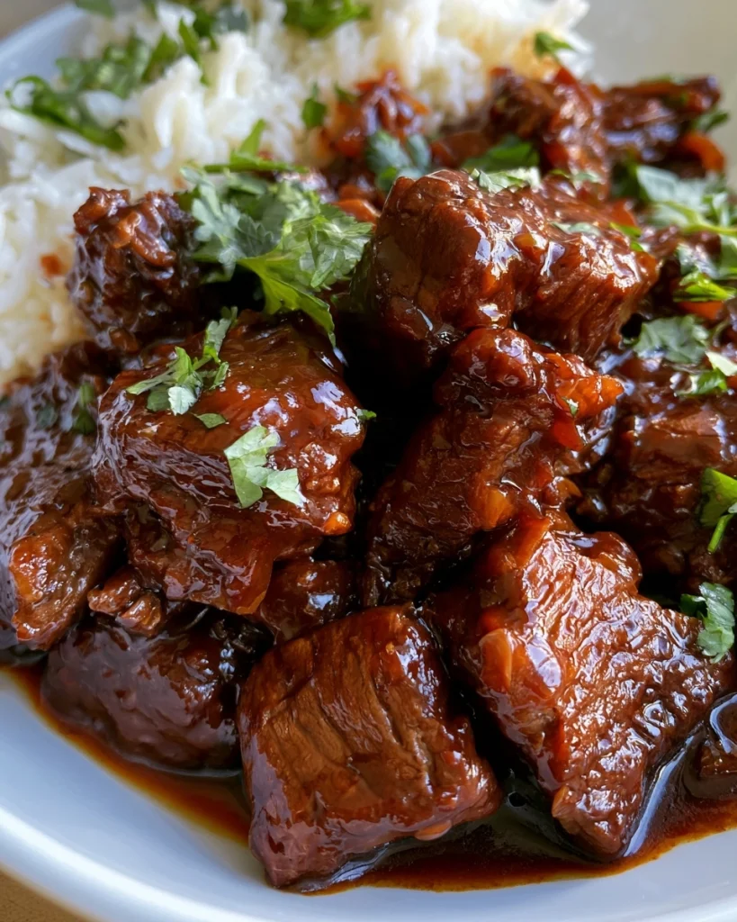 Stoofvlees in Ketjapsaus