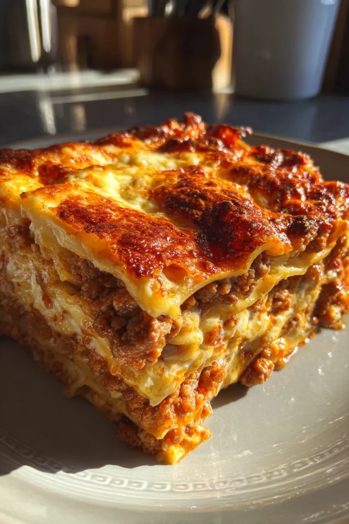Traditionele Lasagne Bolognese