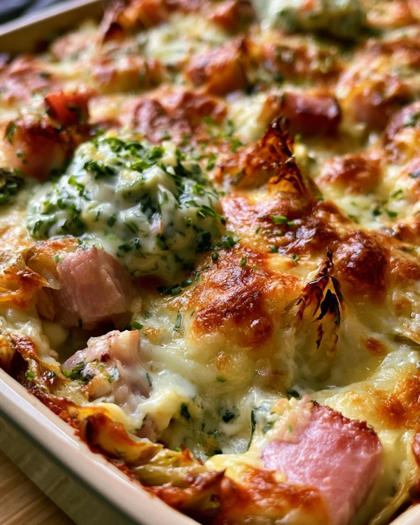 WITLOF-HAM-KAAS OVENSCHOTEL MET BIESLOOKPUREE