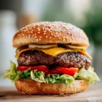 Zelfgemaakte Hamburgers