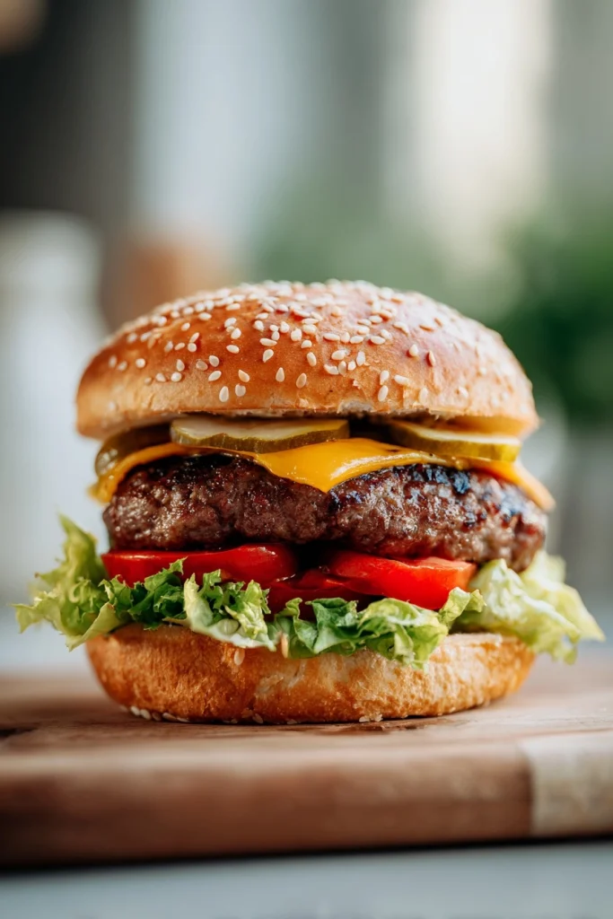 Zelfgemaakte Hamburgers