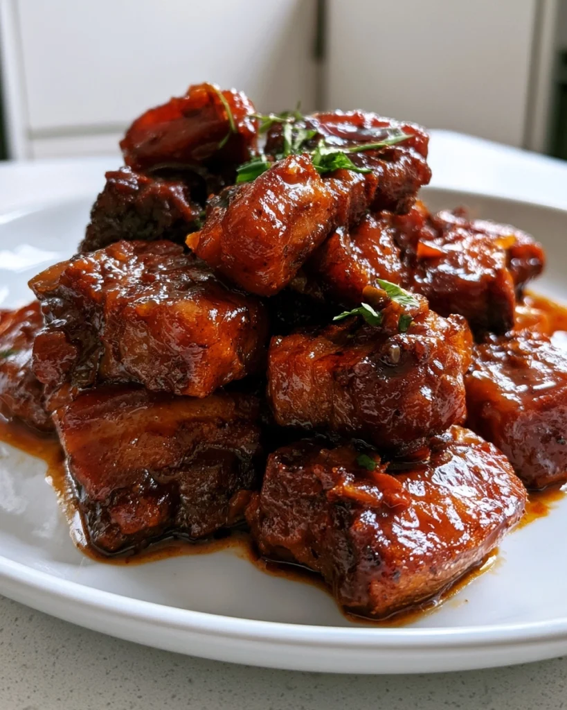 babi pangang uit de slowcooker