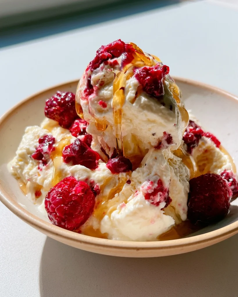 cottage cheese ijs (5 ingrediënten)