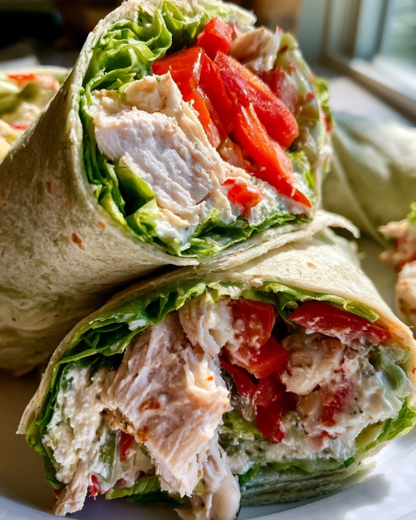 Eiwitrijke Cottage-Cheese Wrap met Kip en Groenten