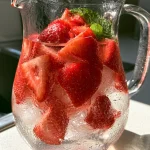 Huisgemaakte Aardbeienlimonade met Munt