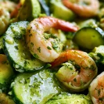 Komkommersalade met Garnalen, Avocado en Limoen: Verrukkelijke Frisheid!